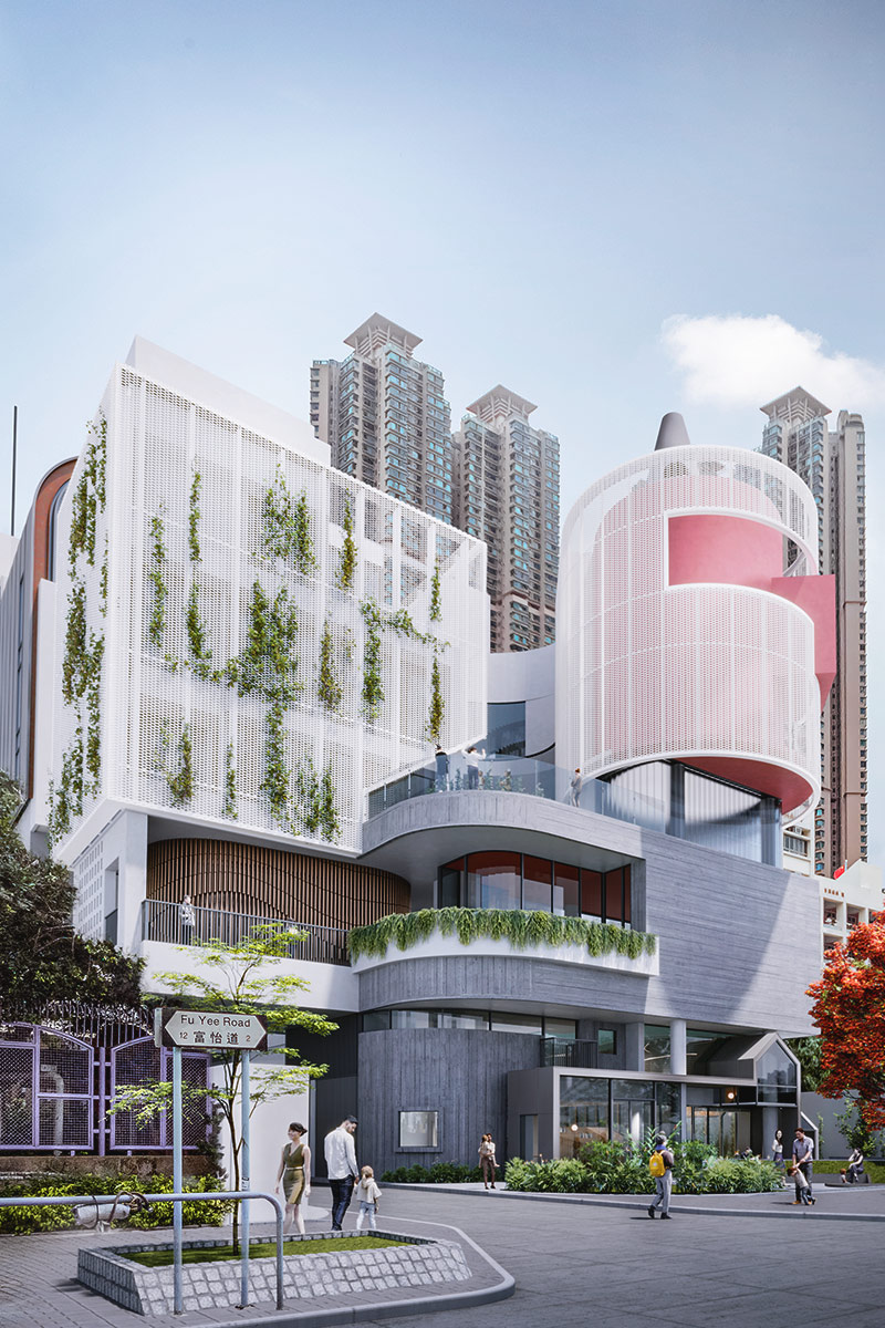 3D Visualization Rendering Interior Exterior Hong Kong