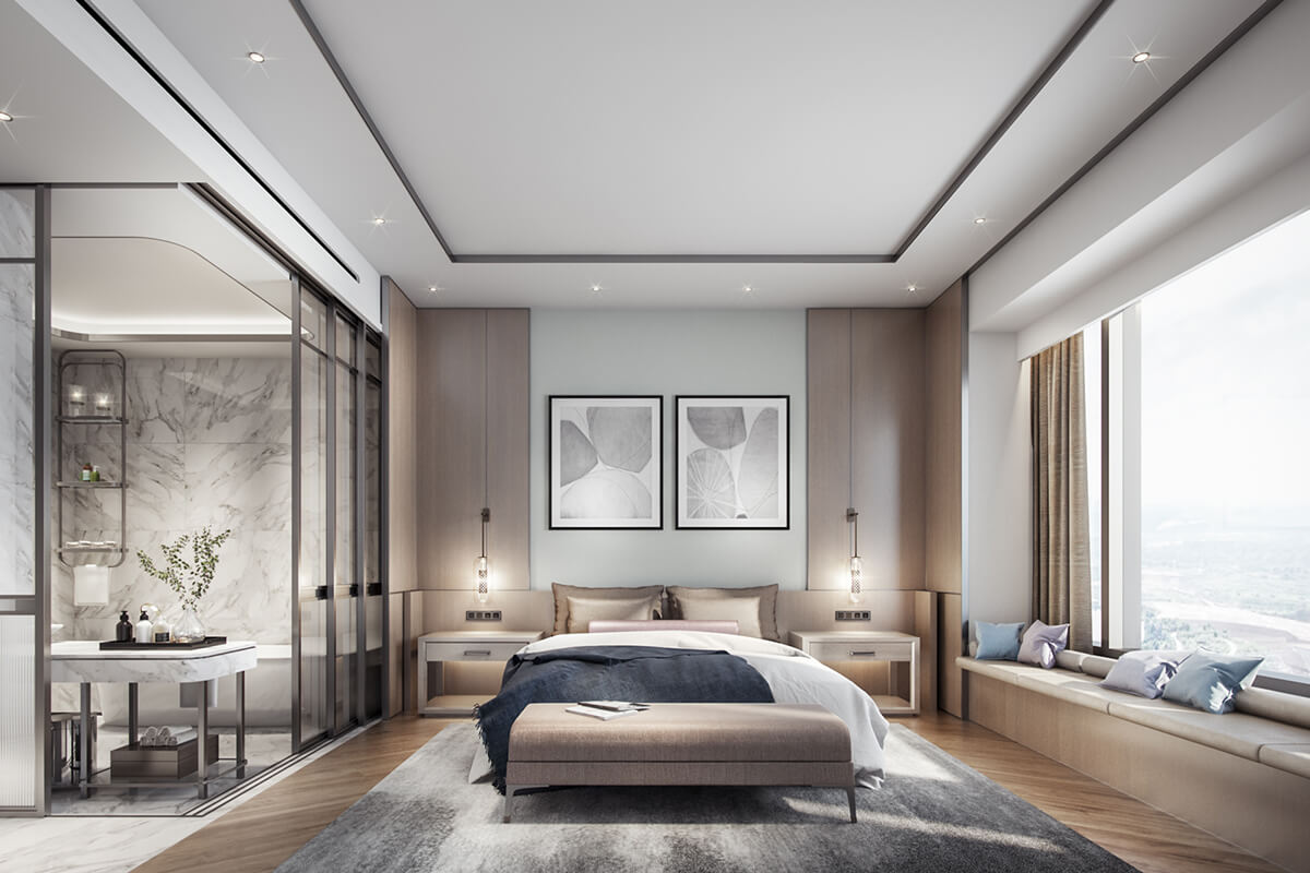 3D Visualization Rendering Interior Exterior Hong Kong